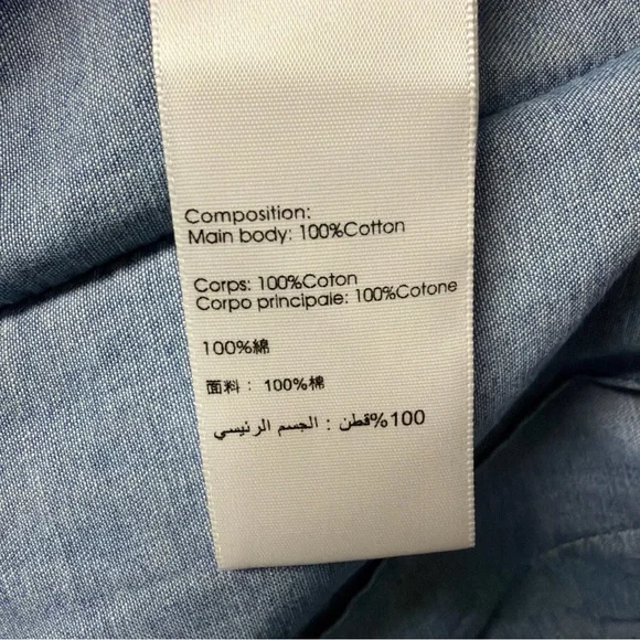 3.1 Phillip lim Chambray Wrap Midi Skirt NWT - Picture 10 of 12